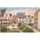 carte postale ancienne 18 BOURGES. Place Gordaine et Rue Mirabeau. Edition "" Tuck ""
