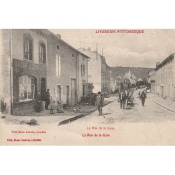 54 LIVERDUN. Bazar Lorrain rue de la Gare 1918