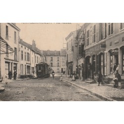 54 PONT-SAINT-VINCENT. Tramway Rue Nationale magasin Au Nouveau Siècle
