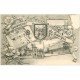 carte postale ancienne 18 BOURGES. Souvenir multivues