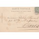 91 ATHIS. Le Pont avec réparation d'une barque de pêche 1903