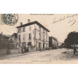 54 LIVERDUN. Hôtel avenue de la Gare 1904