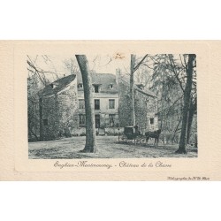 95 ENGHIEN-MONTMORENCY. Fiacre devant le Château de la Chasse