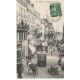 41 BLOIS. Tramway, attelages et voitures rue Denis Papin 1916