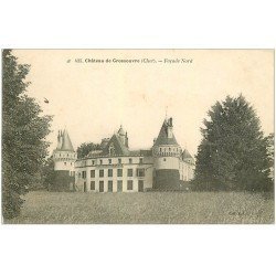 carte postale ancienne 18 Château de Grossouvre