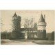 carte postale ancienne 18 Château de Grossouvre environs de Sancoins