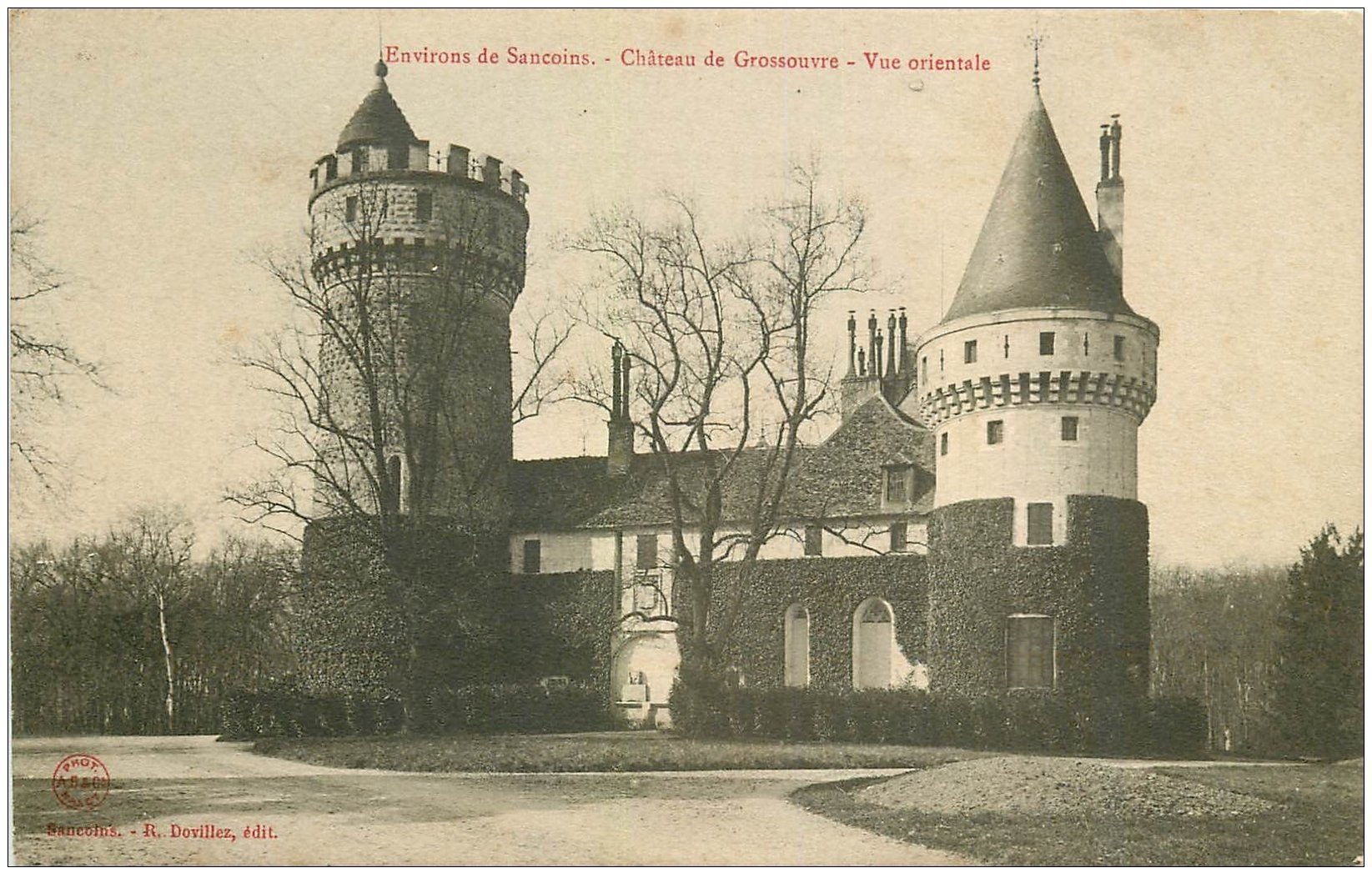 18 Château de Grossouvre environs de Sancoins