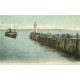 10 cpa 17 ROYAN. Promenade Botton, Bd Saint-Georges, Bateau Estacade, Plage et Casino