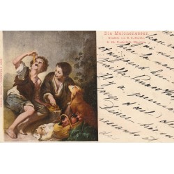 Très RARE 1899 par Murillo DIE MELONENESSER