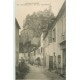 4 cpa 46 ROCAMADOUR. Hôtel Rue de la Couronnerie et de la Porte basse