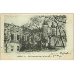 carte postale ancienne 03 CUSSET. Etablissement Sainte-Marie 1902