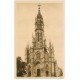 carte postale ancienne 18 CHATEAUNEUF-SUR-CHER. Façade Basilique Notre-Dame des Enfants