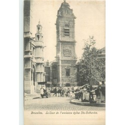11 cpa BRUXELLES Maison Roi Hôtel-de-Ville Place Martyrs Léopold Théâtre Corporation Manneken-Piss Porte Hal