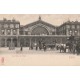 3 cpa 75 PARIS. Vue prise au sommet de l'Arc-de-Triomphe, Gares du Nord et de l'Est
