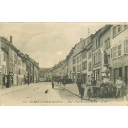 57 SAINT-AVOLD. Boucherie rue Général Hirschauer 1921 Epicerie Richert