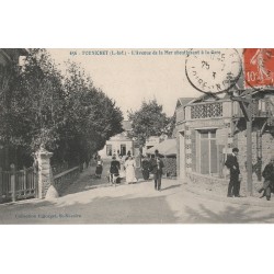 44 PORNICHET. Avenue de la Mer aboutissant à la Gare 1913