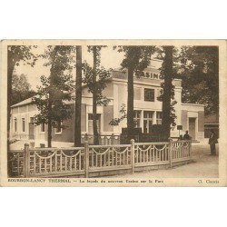 9 Cpa 71 BOURBON-LANCY. Casino, Place République, Musée, Eglise et Pont Fourneau