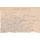 58 GUERIGNY. Superbe carte toilée avec Fleurs Pensée peintes à la main 1916+