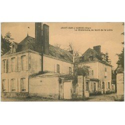 carte postale ancienne 18 JOUET-SUR-L'AUBOIS. La Chatellenie bord de la Loire