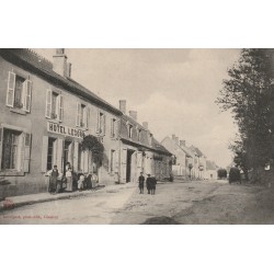 58 SUILLY-LA-TOUR. Hôtel Café Lesort sur Grande-Rue Ouest