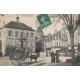 58 LA CHARITE-SUR-LOIRE. La Mairie Place du Marché avec attelage vers 1910