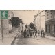 58 POUILLY-SUR-LOIRE. Café au Pont Neuf sur la Grande Rue 1909