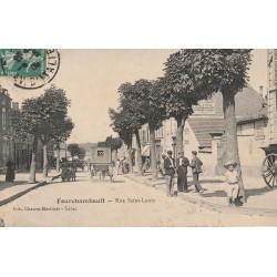 58 FOURCHAMBAULT. Rue Saint Louis 1909