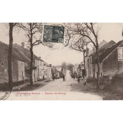 58 TAMNAY-EN-BAZOIS. Entrée du Bourg 1931 animation