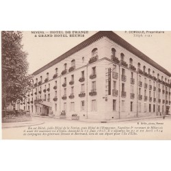58 NEVERS. Grand Hôtel de France et Grand Hôtel Réunis