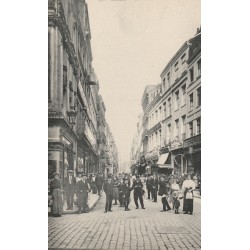 59 LILLE. Grosse animation Rue Neuve