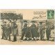 carte postale ancienne 18 LE BERRY. Les Noces de nout'Gas 1908. Mariage et Musiciens. Chanson Rameau