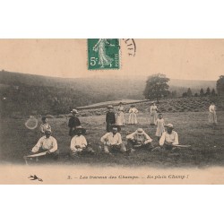 Métiers AGRICULTURE. Les Travaux des Champs. Paysans et agricultrices faucheurs