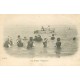 76 DIEPPE. Baigneurs avec Maître-Nageur vers 1900