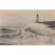 17 FOURAS-LES-BAINS. Le Phare sur la Jetée un Jour de Tempête 1905