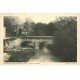 carte postale ancienne 18 MARSEILLES-LES-AUBIGNY. Pont de l'Aubois 1939