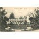 carte postale ancienne 18 MASSAY. Le Château personnage assis dans le Parc 1918