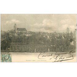 carte postale ancienne 18 MASSAY. Vue générale vers 1907