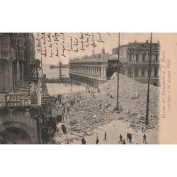 VENISE VENEZIA. Rovine del Campanile di San-Marco crollato il 1902. Ruines du Campanile S. Marco écroulé