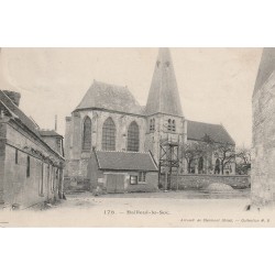 60 BAILLEUL-LE-SOC. L'Eglise et le local Pompe à Incendie 1904
