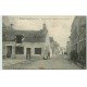 carte postale ancienne 18 MEHUN-SUR-YEVRE. Rue Jeanne d'Arc Hôtel de la Croix Blanche 1911