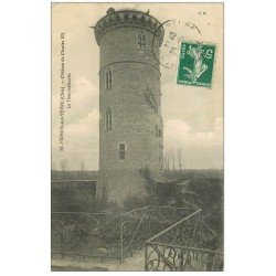 carte postale ancienne 18 MEHUN-SUR-YEVRE. Ruines du Château de Charles VII Tour restaurée