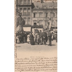 59 DOUAI. Défilé des Géants. Famille Gayant 1902