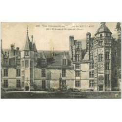 carte postale ancienne 18 MEILLANT. Le Château 1919