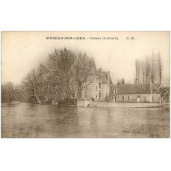 carte postale ancienne 18 MEREAU-SUR-CHER. Château de Chevilly 1934