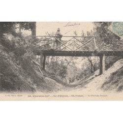 17 Ile d'Oléron SAINT-TROJAN. Le Pont des Soupirs vers 1907