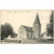 carte postale ancienne 18 MORNAY-SUR-ALLIER. L'Eglise petite animation