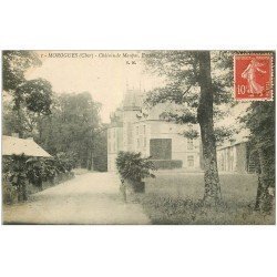 carte postale ancienne 18 MOROGUES. Château de Maupas 1908