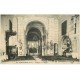 carte postale ancienne 18 NERONDES. Intérieur de l'Eglise 1923