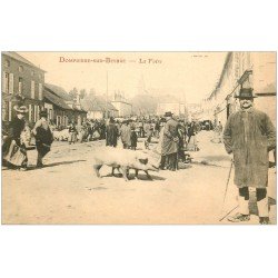 03 DOMPIERRE-SUR-BESBRE. La Foire aux Cochons et Porcs. Maquignons