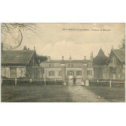 18 PREUILLY-SUR-CHER. Château de Billerat. Garde Chasse Chasseur et Jardinier 1908